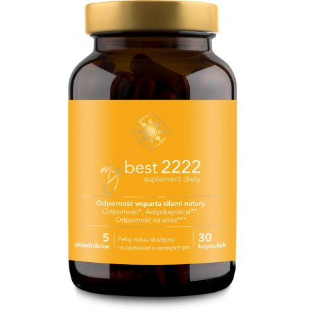 KAPSUŁKI NA WSPARCIE ODPORNOŚCI (MY BEST 2222) 30 szt. - MYBESTPHARM