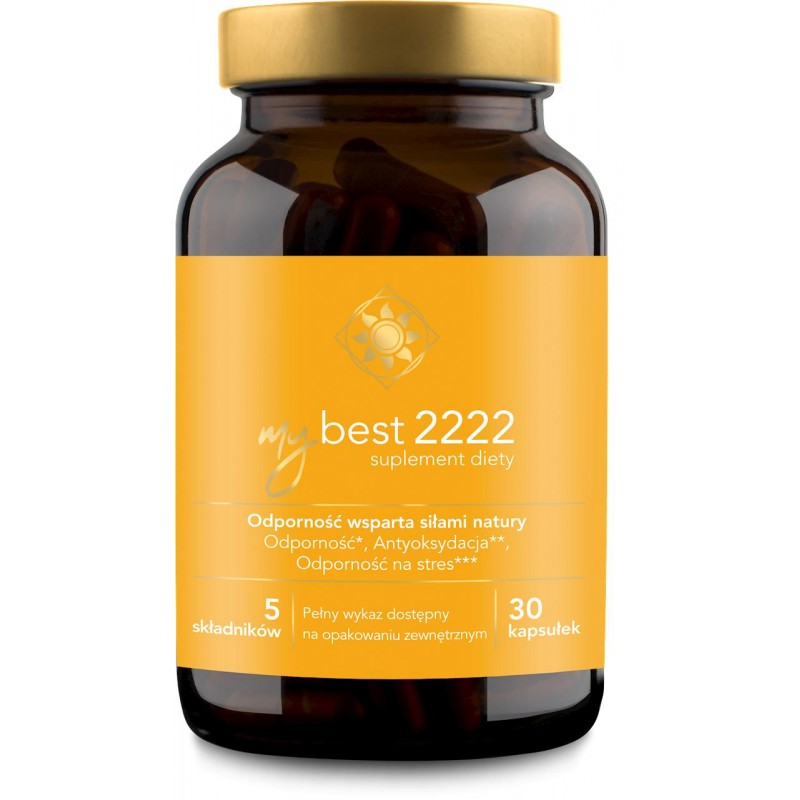KAPSUŁKI NA WSPARCIE ODPORNOŚCI (MY BEST 2222) 30 szt. - MYBESTPHARM