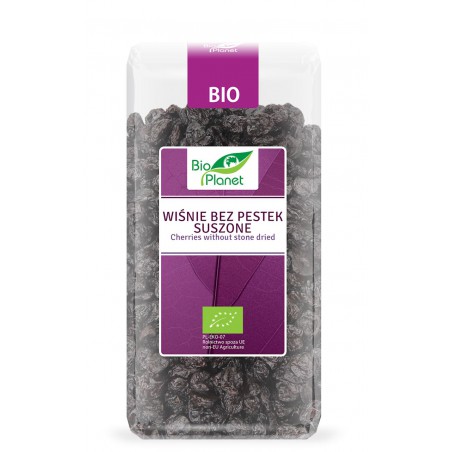 WIŚNIE BEZ PESTEK SUSZONE BIO 400 g - BIO PLANET