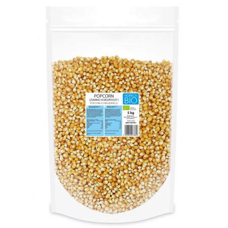 POPCORN (ZIARNO KUKURYDZY) BIO 5 kg - HORECA