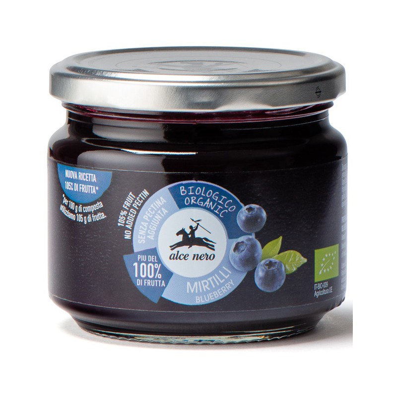 MUS BORÓWKOWY BIO 270 g - ALCE NERO