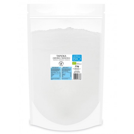 TAPIOKA (SKROBIA Z MANIOKU) BEZGLUTENOWA BIO 3 kg - HORECA