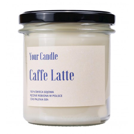 ŚWIECA SOJOWA CAFFE LATTE 300 ml - YOUR CANDLE