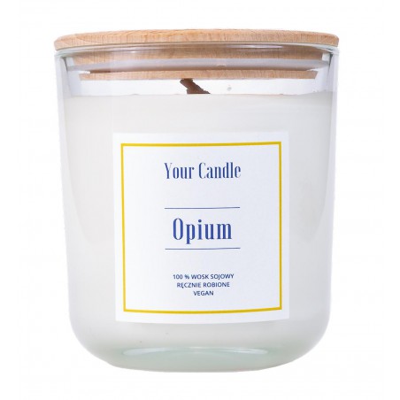 ŚWIECA SOJOWA OPIUM 210 ml - YOUR CANDLE