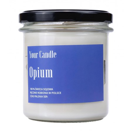 ŚWIECA SOJOWA OPIUM 300 ml - YOUR CANDLE