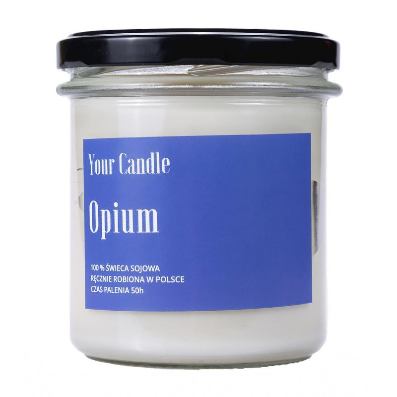 ŚWIECA SOJOWA OPIUM 300 ml - YOUR CANDLE