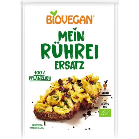 SUBSTYTUT JAJECZNICY W PROSZKU WEGAŃSKI BEZGLUTENOWY BIO 50 g - BIO VEGAN