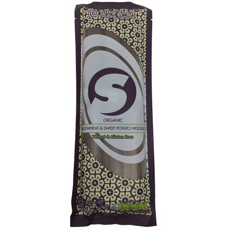 MAKARON (GRYCZANY TYPU NOODLE Z BATATAMI) BEZGLUTENOWY BIO 250 g - KING SOBA