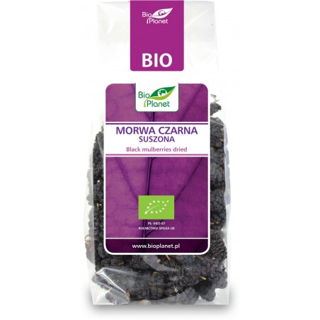 MORWA CZARNA SUSZONA BIO 100 g - BIO PLANET