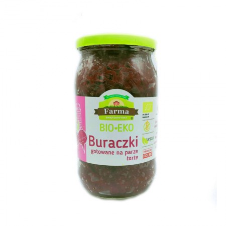 BURACZKI TARTE GOTOWANE NA PARZE BEZGLUTENOWE BIO 720 g - FARMA ŚWIĘTOKRZYSKA