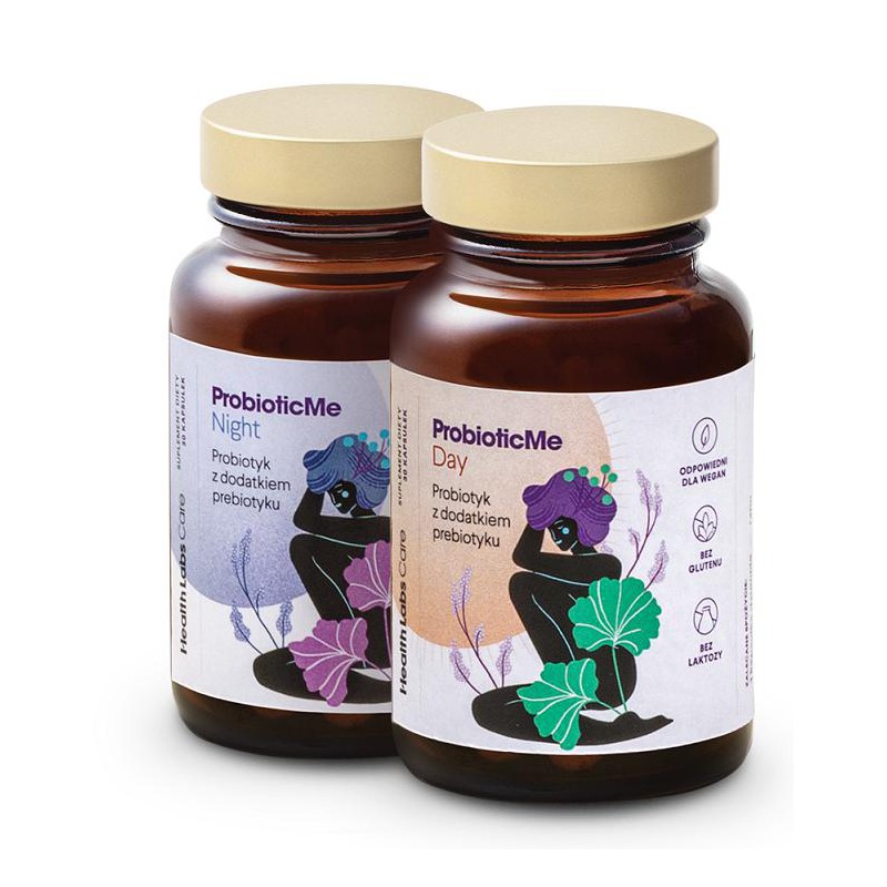 KAPSUŁKI NA WSPARCIE PRACY JELIT (PROBIOTIC ME) 60 szt. (30 szt. x 2) - HEALTH LABS CARE