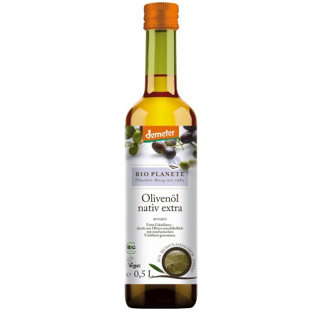 OLIWA Z OLIWEK EXTRA VIRGIN DEMETER BIO 500 ml - BIO PLANETE