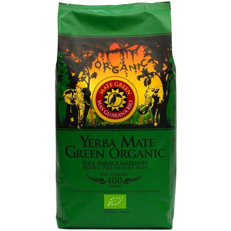 YERBA MATE GREEN MAS GUARANA BIO 400 g - ORGANIC MATE GREEN