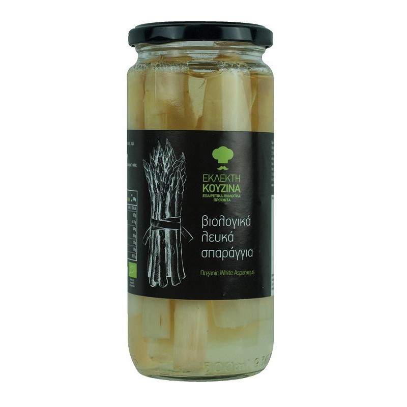 SZPARAGI BIAŁE W ZALEWIE BIO 300 g (200 g) (SŁOIK) - BIOAGROS