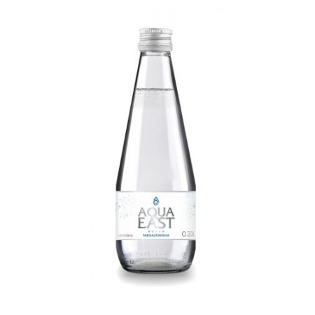 WODA ŹRÓDLANA NIEGAZOWANA NISKOSODOWA 330 ml (SZKŁO) - AQUA EAST