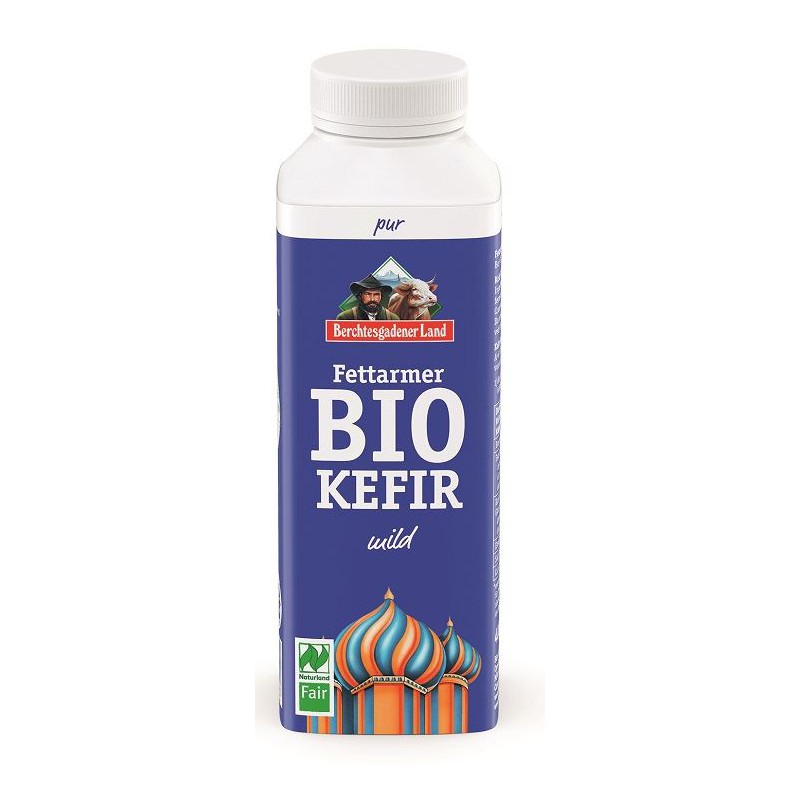 KEFIR NISKOTŁUSZCZOWY 1,5 % TŁUSZCZU BIO 400 g - BERCHTESGADENER LAND
