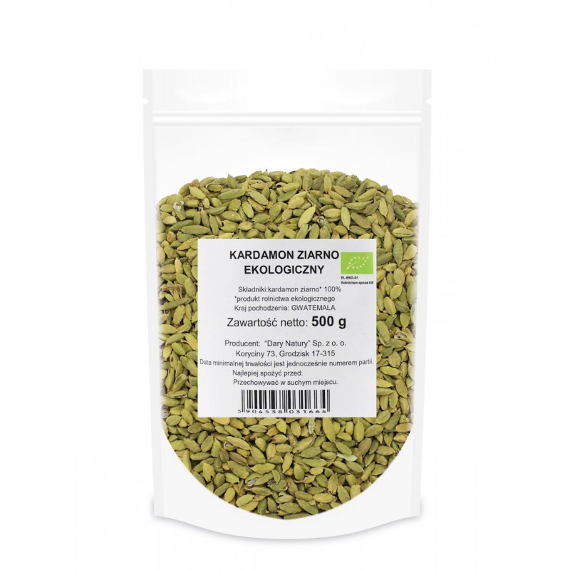 KARDAMON OWOCE BIO 500 g - HORECA (DARY NATURY)