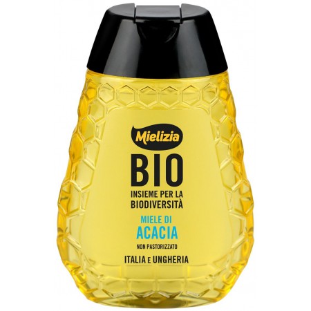 MIÓD NEKTAROWY AKACJOWY Z DOZOWNIKIEM BIO 250 g - MIELIZIA