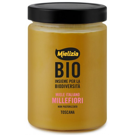 MIÓD NEKTAROWY WIELOKWIATOWY BIO 700 g - MIELIZIA