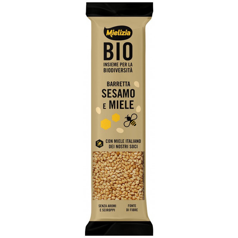 BATON SEZAMOWY Z MIODEM BIO 25 g - MIELIZIA