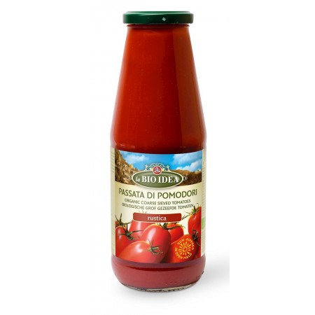 PRZECIER POMIDOROWY PASSATA RUSTICA BIO 680 g - LA BIO IDEA