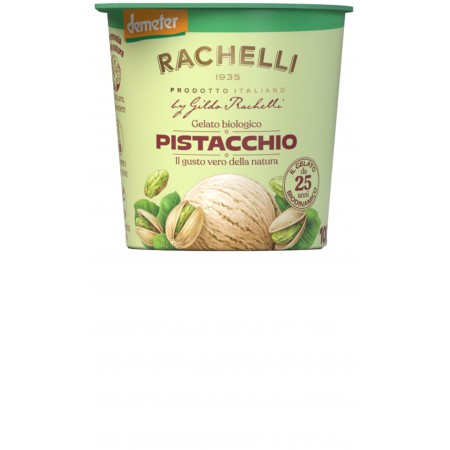 LODY - RACHELLI ICE CREAM - PISTACJOWE DEMETER BEZGLUTENOWE BIO 125 ml