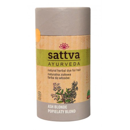 HENNA POPIELATY BLOND ECO 150 g - SATTVA