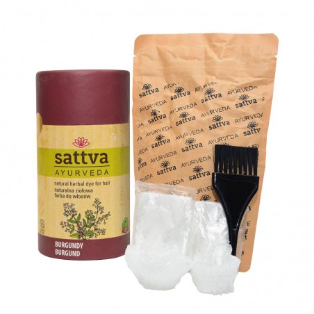 HENNA BURGUND ECO 150 g - SATTVA