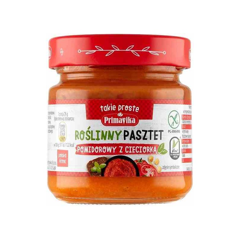 Pasztet pomidorowy z cieciorką 160 g