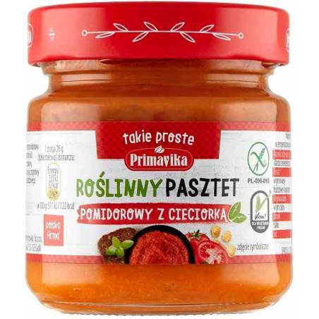 Pasztet pomidorowy z cieciorką 160 g