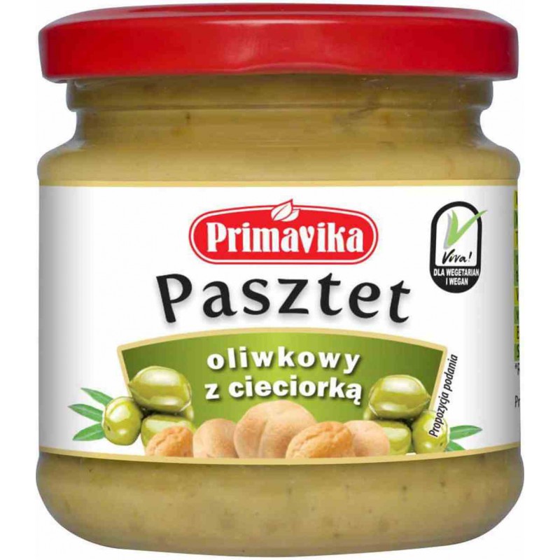 Pasztet oliwkowy z cieciorką 160 g