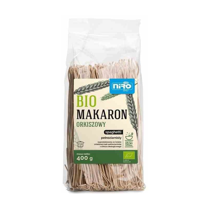 Makaron orkiszowy spaghetti 400 g BIO