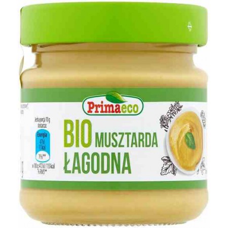 Musztarda łagodna BIO 170 g