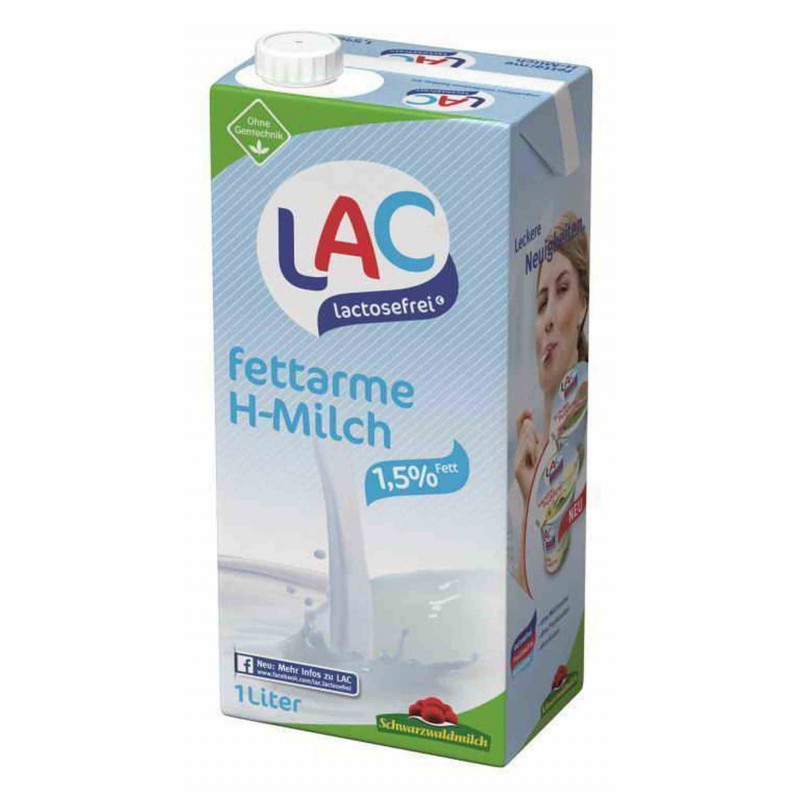 Mleko 1.5% B/L 1 l