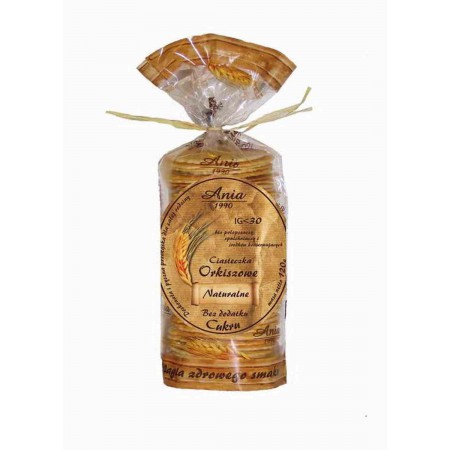 Ciasteczka orkiszowe naturalne B/C 120 g