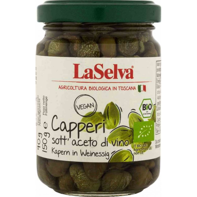 Kapary marynowane BIO 150 g