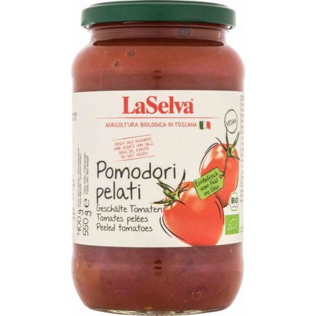 Pomidory pelati BIO 550 g