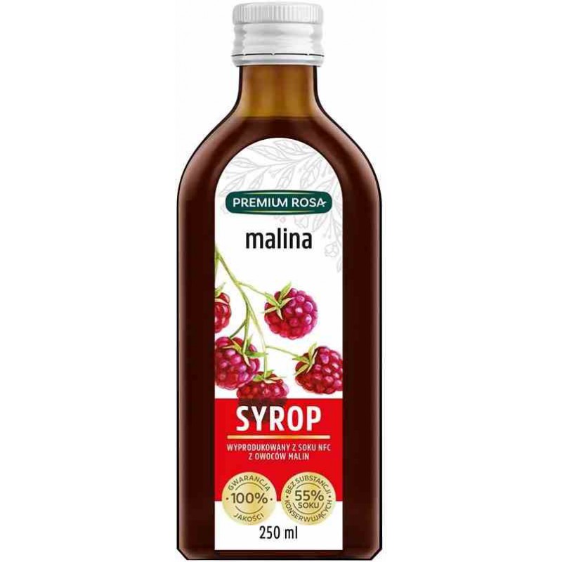 Syrop malinowy 250 ml