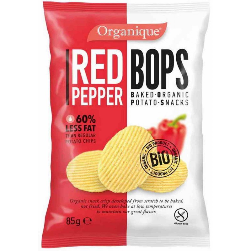 Chipsy o smaku paprykowym BEZGL. BIO 85 g