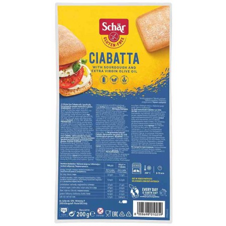 Ciabatta- bułki do zapiekania BEZGL. 200 g