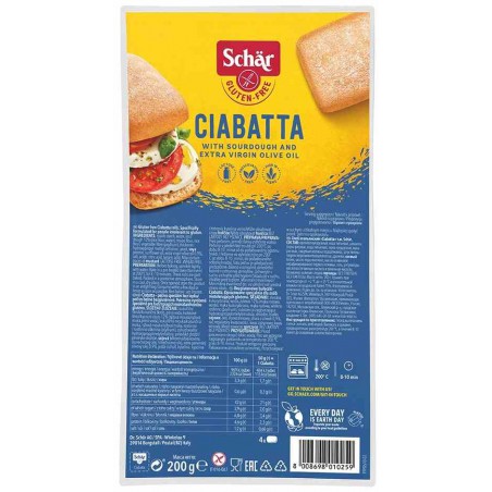 Ciabatta- bułki do zapiekania BEZGL. 200 g