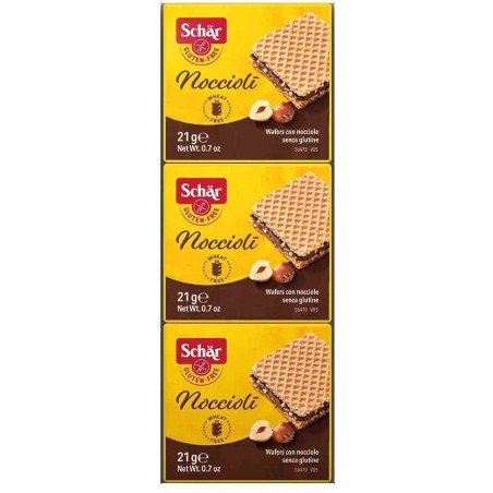 Noccioli- wafelki orzechowe BEZGL. 63 g