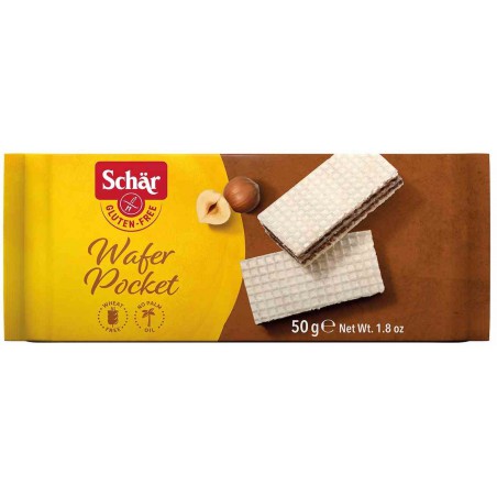 Wafer pocket - wafelki orzechowe BEZGL. 50 g