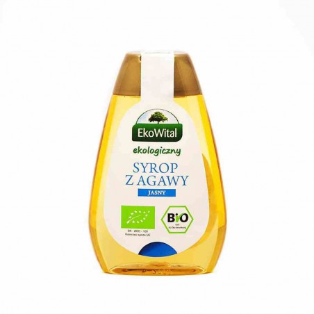 Syrop z agawy jasny BIO 250 ml