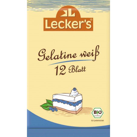 Żelatyna w listkach BIO 20 g