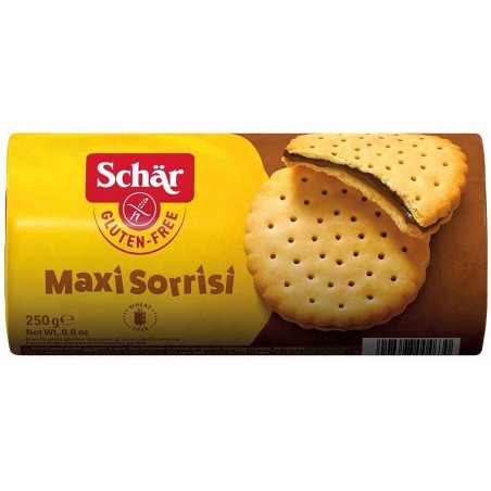 Sorrisi-markizy z kremem kakaowym BEZGL. 250 g