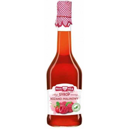 Syrop różano-malinowy 500 ml