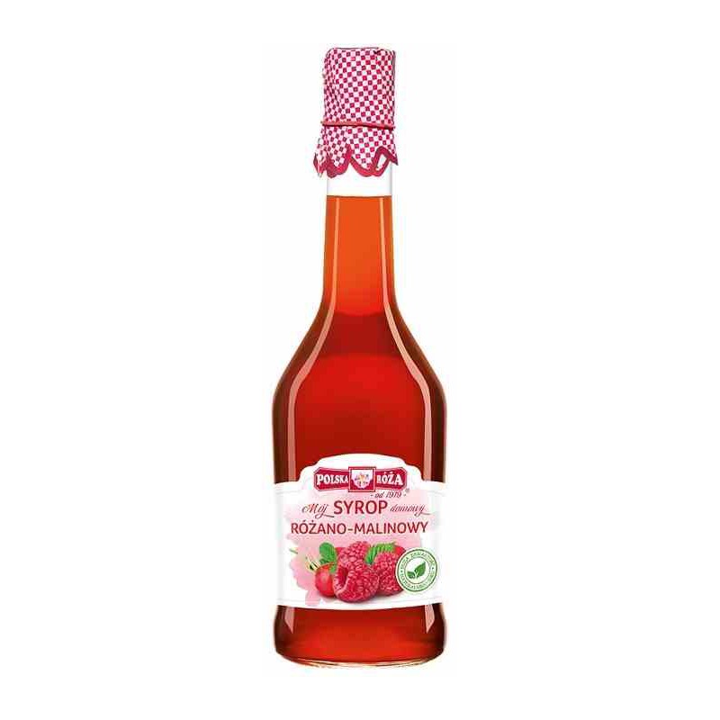 Syrop różano-malinowy 500 ml
