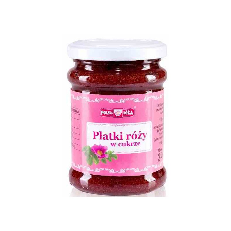 Płatki róży w cukrze 320 g