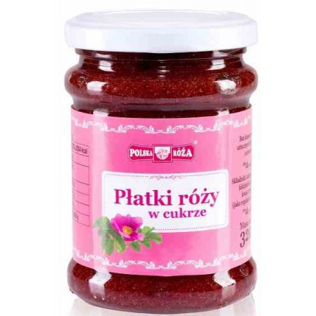 Płatki róży w cukrze 320 g